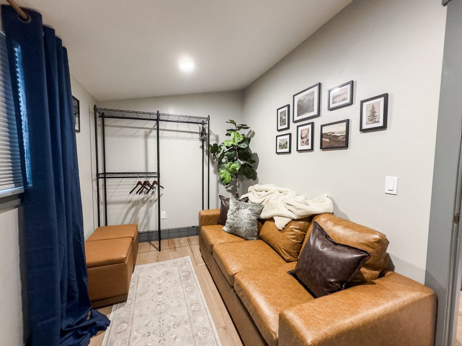 The Office Lounge in our Airbnb