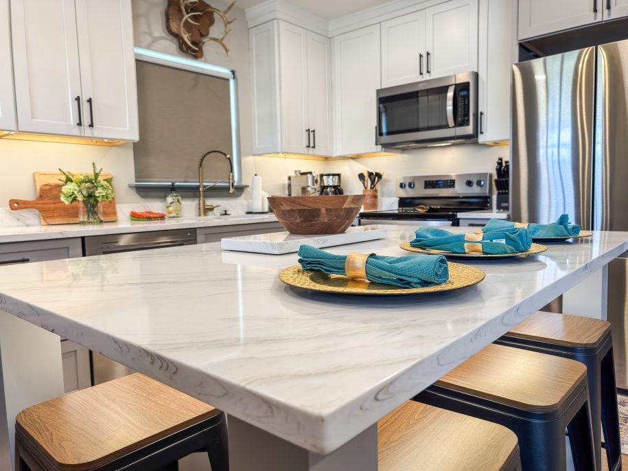 Dining Area in Columbia Falls Rental