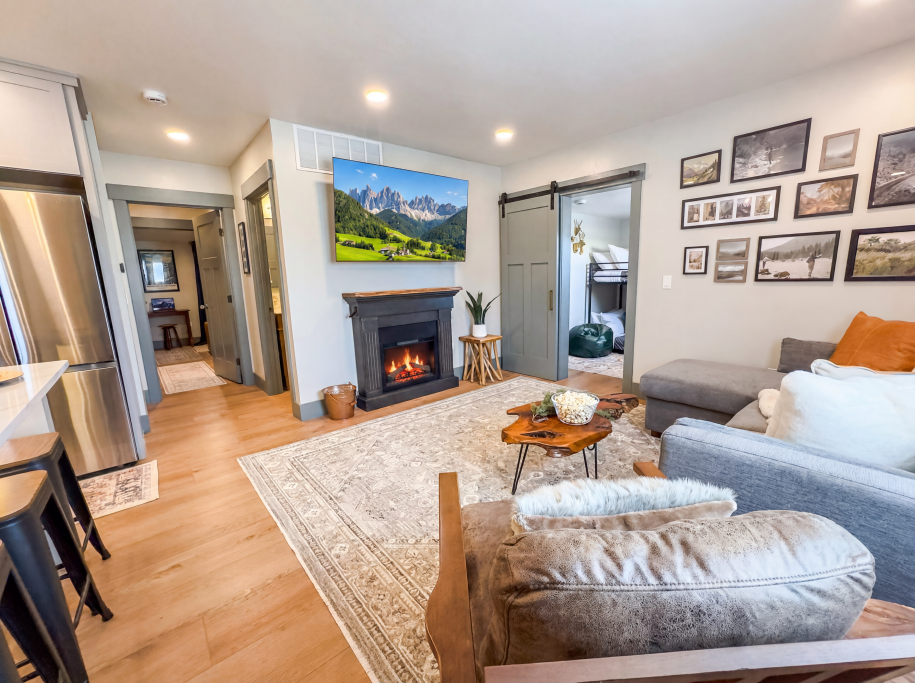 Living Room in Columbia Falls