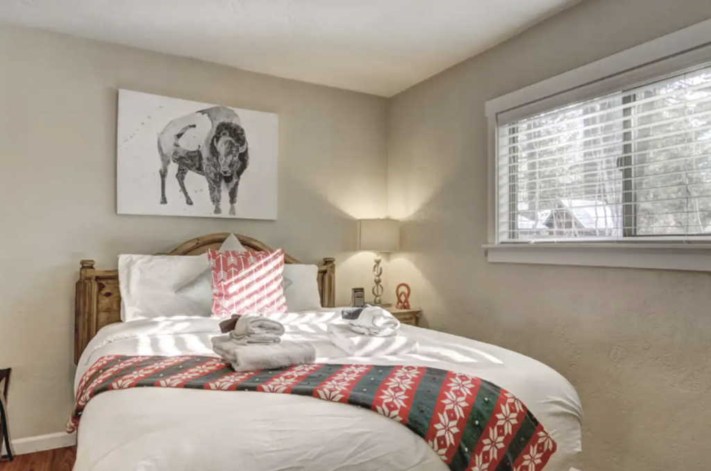 Comfortable Bedrooms in Affordable Lake Tahoe Rental